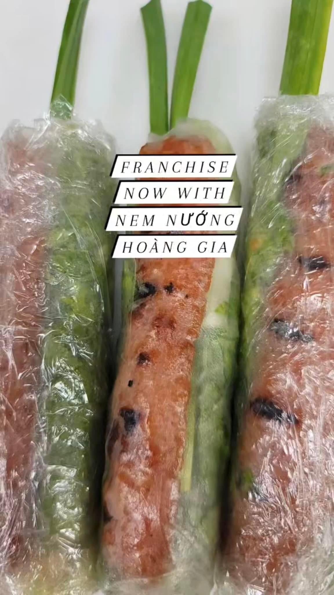 Grilled Pork Spring Rolls – Nem Nướng Cuốn