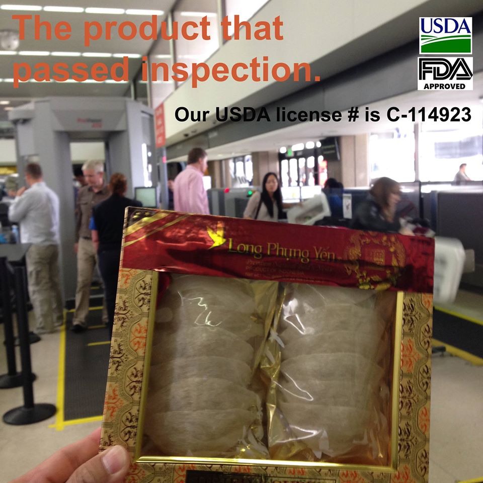 Hoàng Gia Yến USDA FDA Approved bird nest