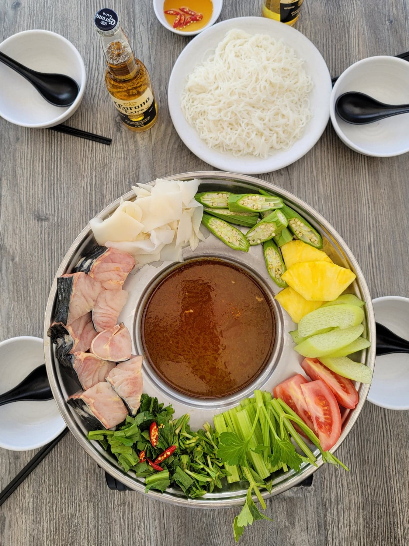 Lẩu Cá Tầm - Hoang Gia Sturgeon Hotpot