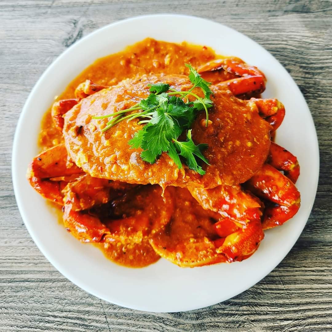 Singapore Chili Crab + Buns