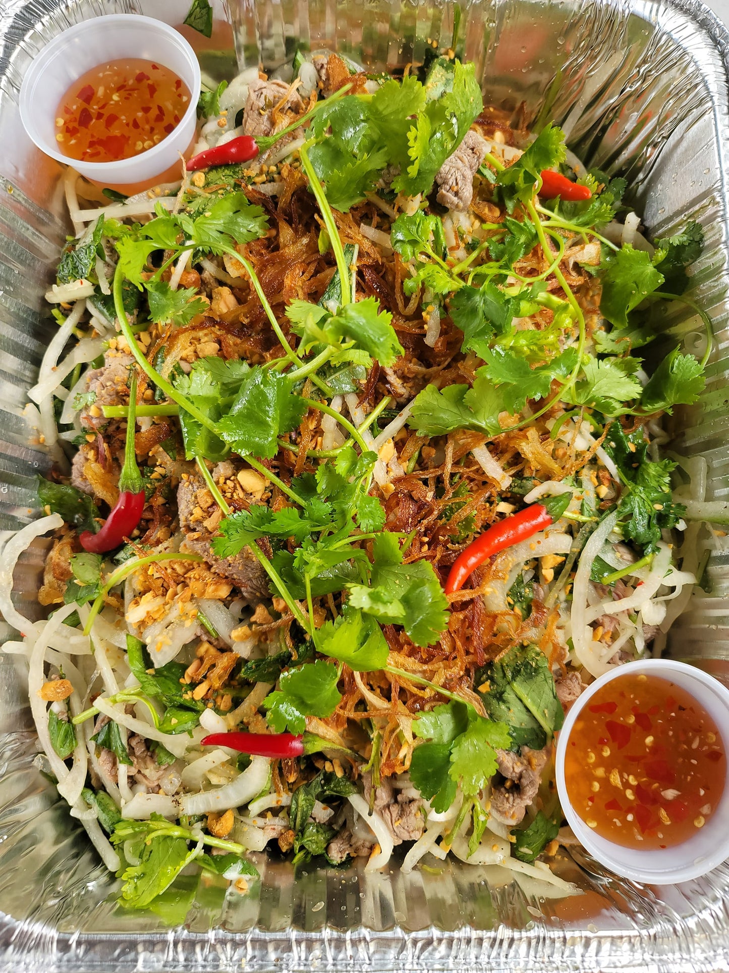Bò Tái Chanh - Filet Mignon Beef Salads