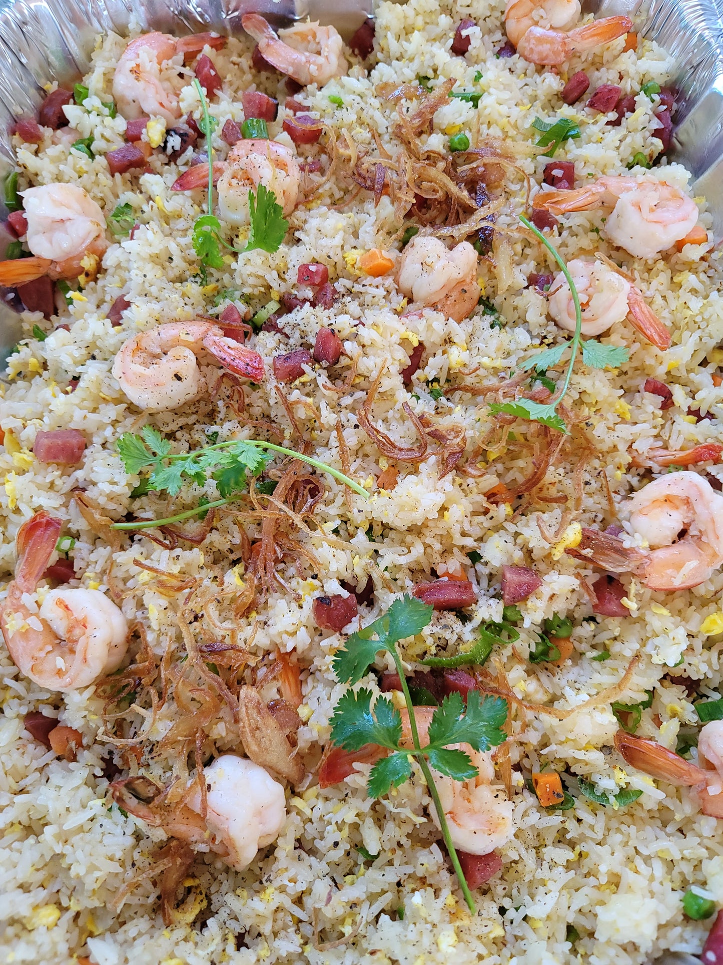 Cơm Chiên Duong Châu Tray - Fried Rice Special