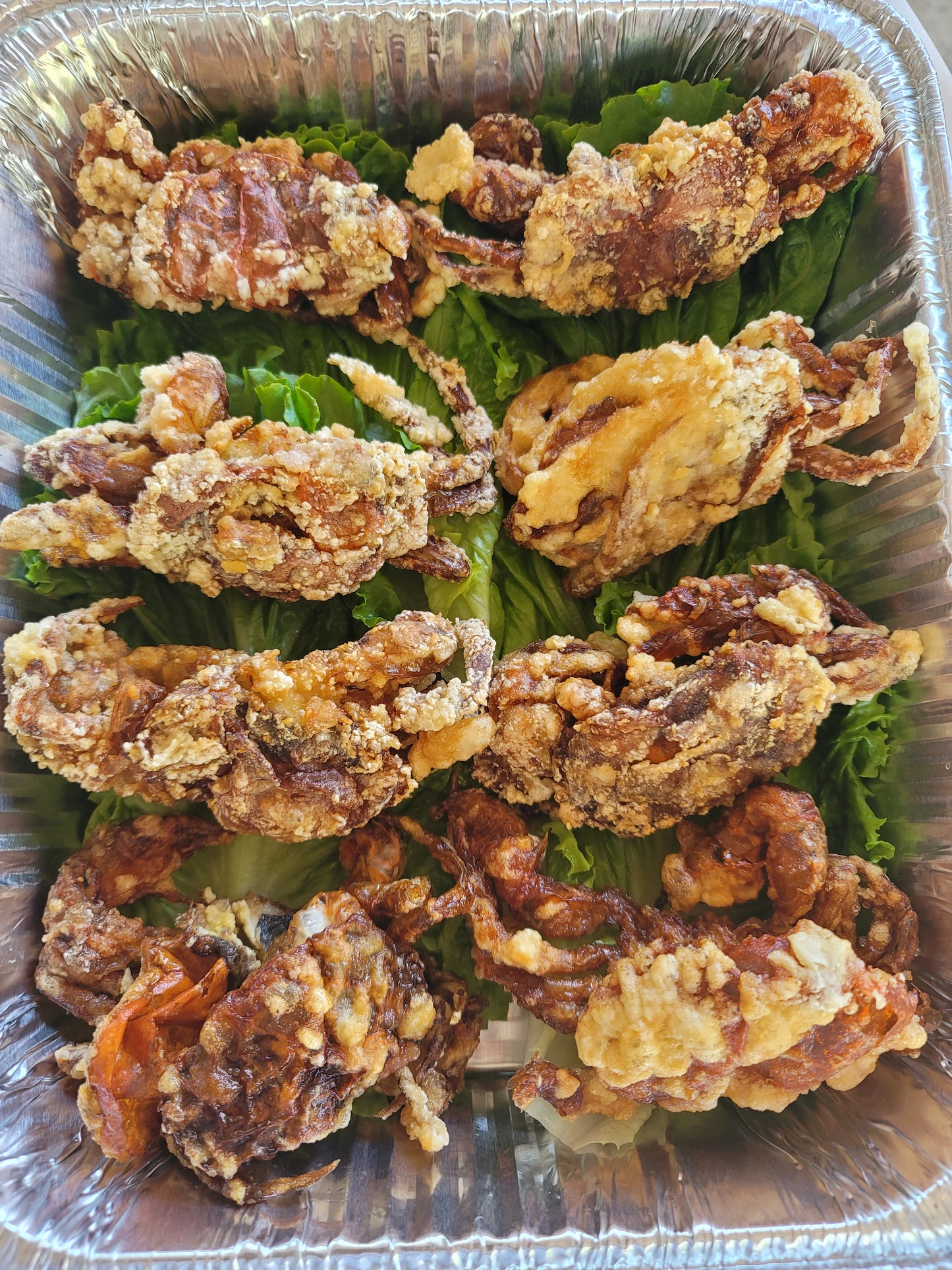 Cua Lot Chien Bo - Soft Shell Crabs
