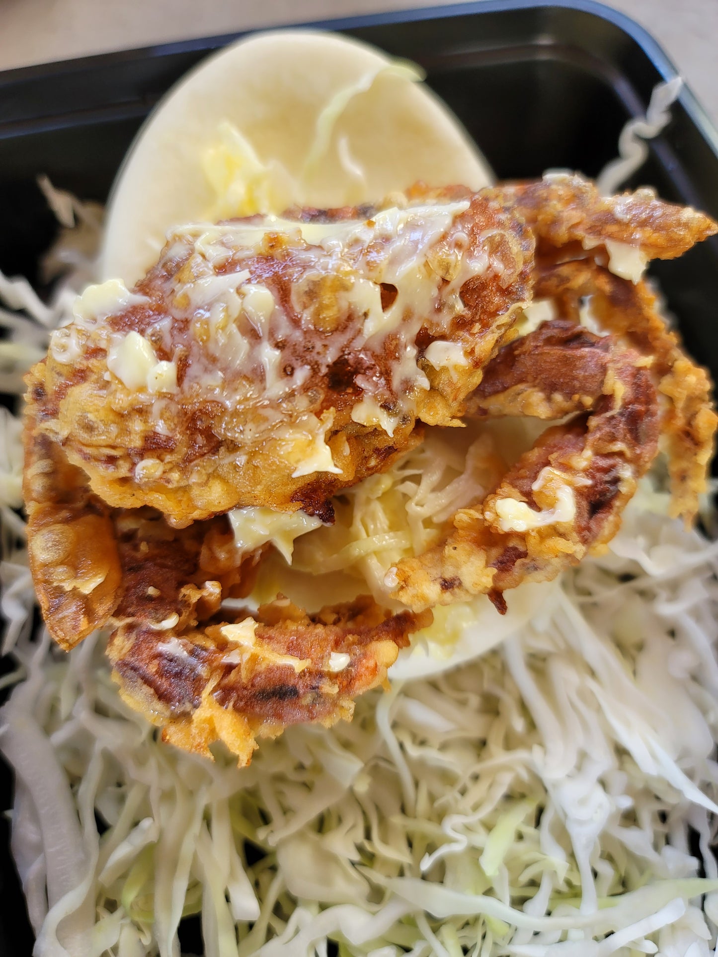 One Baco Soft Shell Crab