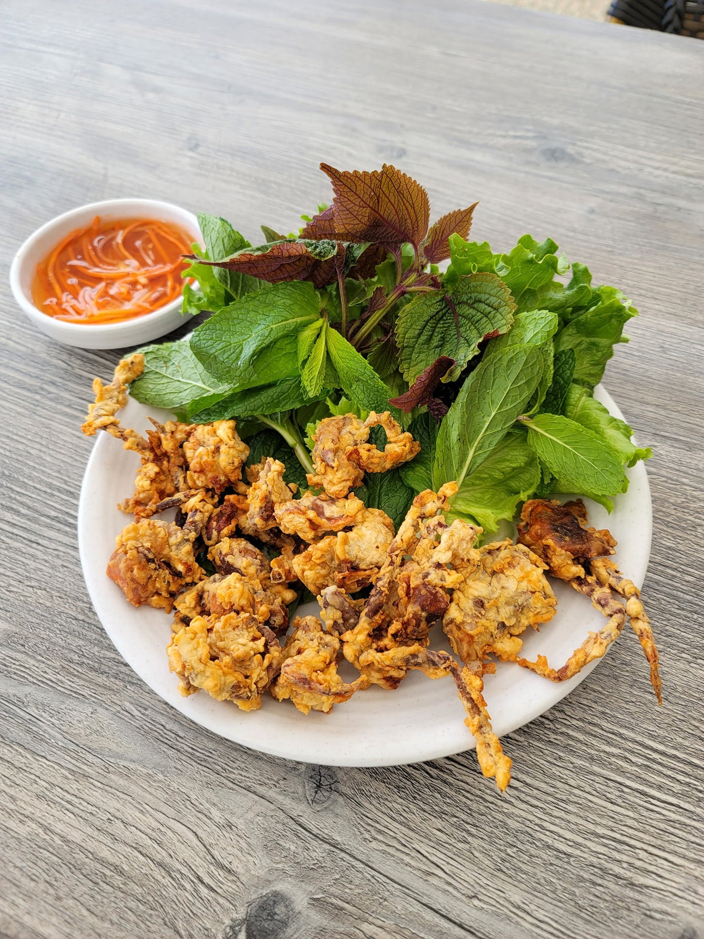 Cua Lot Chien Bo - Soft Shell Crabs