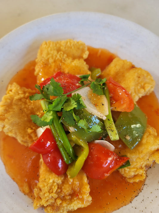 Cá Filet Chiên Giòn Sốt Thái Chua Ngọt - Basa Fried Special