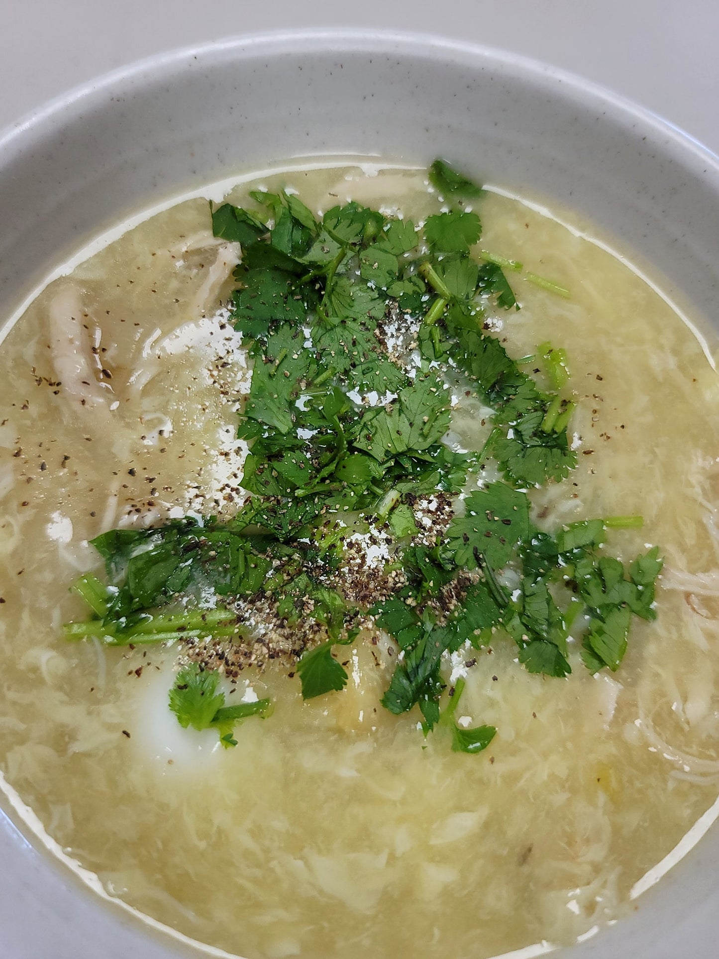 Soup măng cua from LIVE USA Crab (order 24hrs in advance, minimum 10) - Vietnamese Crab and Asparagus Soup